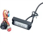 Plava 3W Alu baza višenamjenska LED strobosvjetla