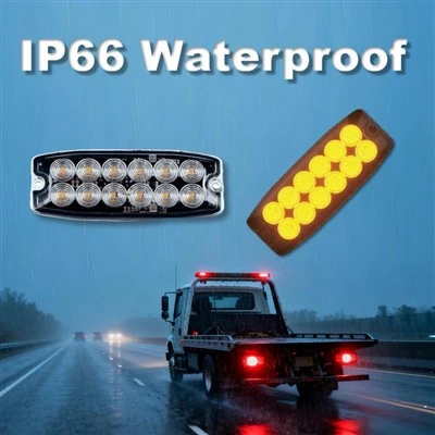 12LEDS Low Profile Synchronization Strobe Light high quality