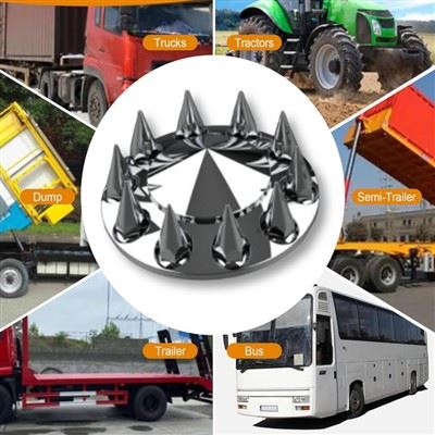 Aluminum 10-Lug Truck Axle Cover Kit manufacturers